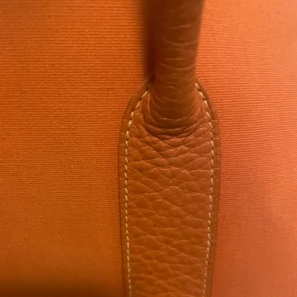 Authentic Hermès Garden Party 36 Tote Bag– Orange (Vintage) - Picture 9 of 11